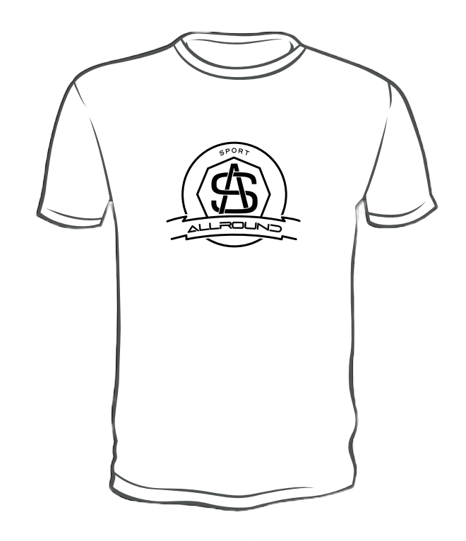 tränings t-shirt, hockey t-shirt, vit t-shirt