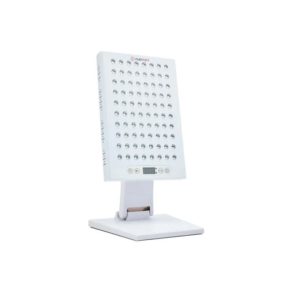 Nutrilight, rödljus terapi, hudvård, julklapp till mamma, present till mamma, present till fru, present till dam, prestationshöjande, återhämtning muskler