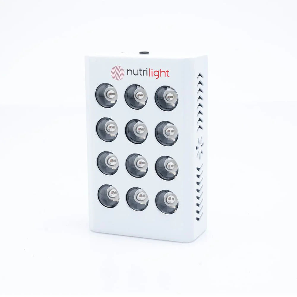 Nutrilight, rödljus terapi, hudvård, julklapp till mamma, present till mamma, present till fru, present till dam, prestationshöjande, återhämtning muskler